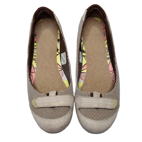 Merrell | Allegro Taupe Round Toe Slip On Performance Comfort Flats Women's 7 - Picture 5 of 10